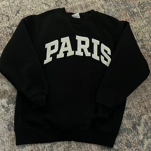 Zara Paris Sweatshirt